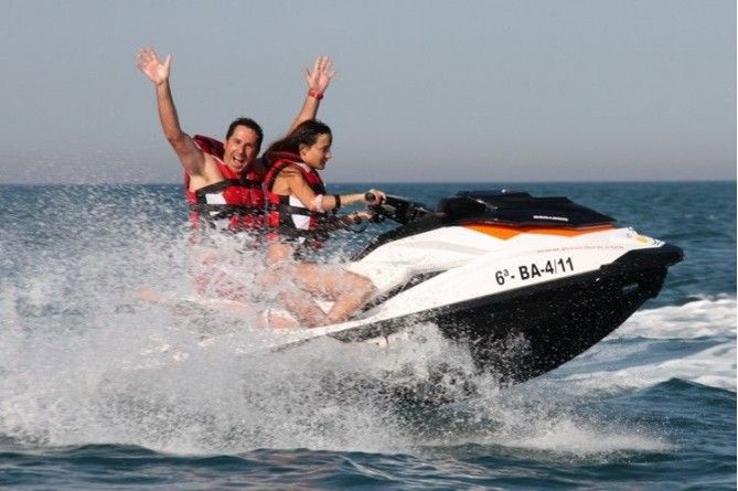 Jetski à Barcelone