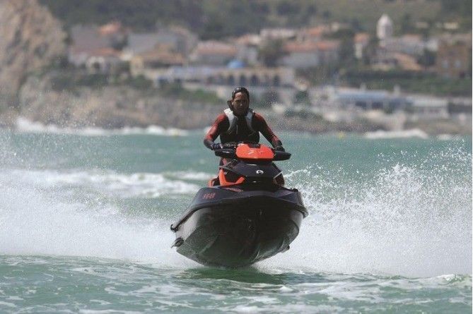 Jetski à Barcelone