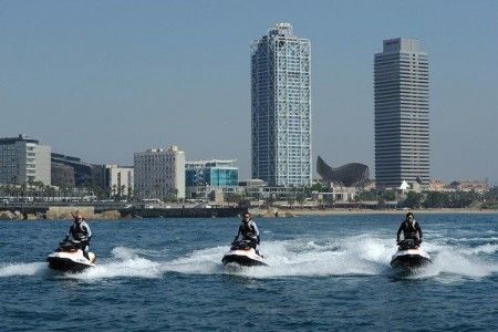 Jetski à Barcelone